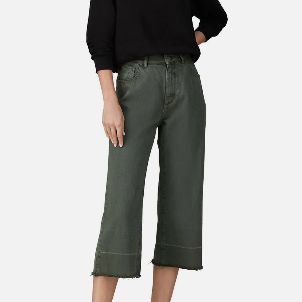 DL1961 | Hepburn Green Crop jeans (size 25)